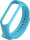 Hurtel Zamienna silikonowa opaska pasek do Xiaomi Mi Band 4 / Mi Band 3 niebieski uniwersalny 1