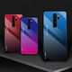 Hurtel Gradient Glass etui pokrowiec nakładka ze szkła hartowanego Xiaomi Redmi Note 8 Pro różowo-fioletowy uniwersalny 2