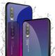 Hurtel Gradient Glass etui pokrowiec nakładka ze szkła hartowanego Huawei P30 Pro zielono-fioletowy uniwersalny 8