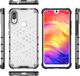 Hurtel Honeycomb etui pancerny pokrowiec z żelową ramką Xiaomi Redmi Note 7 czarny uniwersalny 5