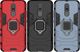 Hurtel Ring Armor pancerne hybrydowe etui pokrowiec + magnetyczny uchwyt Xiaomi Redmi 8A / Xiaomi Redmi 8 czerwony uniwersalny 7