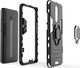 Hurtel Ring Armor pancerne hybrydowe etui pokrowiec + magnetyczny uchwyt Xiaomi Redmi 8A / Xiaomi Redmi 8 czarny uniwersalny 4