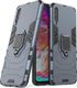 Hurtel Ring Armor pancerne hybrydowe etui pokrowiec + magnetyczny uchwyt Samsung Galaxy A70 niebieski uniwersalny 1