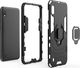 Hurtel Ring Armor pancerne hybrydowe etui pokrowiec + magnetyczny uchwyt Samsung Galaxy A10 czerwony uniwersalny 3
