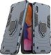 Hurtel Ring Armor pancerne hybrydowe etui pokrowiec + magnetyczny uchwyt Samsung Galaxy A10 niebieski uniwersalny 1