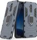 Hurtel Ring Armor pancerne hybrydowe etui pokrowiec + magnetyczny uchwyt Huawei Mate 20 Lite niebieski uniwersalny 1