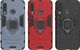 Hurtel Ring Armor pancerne hybrydowe etui pokrowiec + magnetyczny uchwyt Huawei P30 Lite czerwony uniwersalny 9