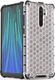 Hurtel Honeycomb etui pancerny pokrowiec z żelową ramką Xiaomi Redmi Note 8 Pro czarny uniwersalny 5