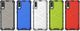 Hurtel Honeycomb etui pancerny pokrowiec z żelową ramką Samsung Galaxy A50 czerwony uniwersalny 12