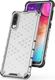 Hurtel Honeycomb etui pancerny pokrowiec z żelową ramką Samsung Galaxy A50 czerwony uniwersalny 3