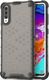Hurtel Honeycomb etui pancerny pokrowiec z żelową ramką Samsung Galaxy A70 czarny uniwersalny 1