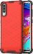 Hurtel Honeycomb etui pancerny pokrowiec z żelową ramką Samsung Galaxy A70 czerwony uniwersalny 1