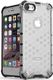 Hurtel Honeycomb etui pancerny pokrowiec z żelową ramką iPhone 8 / iPhone 7 czarny uniwersalny 2