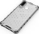 Hurtel Honeycomb etui pancerny pokrowiec z żelową ramką Huawei P30 Lite czarny uniwersalny 2