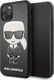 Karl Lagerfeld Karl Lagerfeld KLHCN58IKPUBK iPhone 11 Pro hardcase czarny/black Iconic Karl Embossed uniwersalny 1