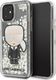 Karl Lagerfeld Karl Lagerfeld KLHCN61GLGIRKL iPhone 11 hardcase Ikonik Glitter Glow in the dark uniwersalny 1
