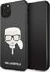 Karl Lagerfeld Karl Lagerfeld KLHCN65DLHBK iPhone 11 Pro Max czarny/black Iconic Glitter Karl`s Head uniwersalny 1