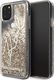 Karl Lagerfeld Karl Lagerfeld KLHCN65TRKSGO iPhone 11 Pro Max złoty/gold Glitter Signature uniwersalny 1
