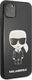 Karl Lagerfeld Karl Lagerfeld KLHCN65IKPUBK iPhone 11 Pro Max hardcase czarny/black Iconic Karl Embossed uniwersalny 3