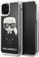 Karl Lagerfeld Karl Lagerfeld KLHCN65ICGBK iPhone 11 Pro Max czarny/black Iconic Glitter uniwersalny 1