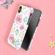 Kingxbar Kingxbar Blossom etui ozdobione oryginalnymi Kryształami Swarovskiego iPhone XS / iPhone X biały uniwersalny 14