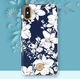 Kingxbar Kingxbar Blossom etui ozdobione oryginalnymi Kryształami Swarovskiego iPhone XS / iPhone X biały uniwersalny 10