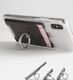 Ringke Ringke Card Holder etui na karty dokumenty przyklejane do telefonu + uchwyt ring przezroczysty (ACSC0006) uniwersalny 3