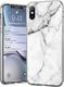 Wozinsky Wozinsky Marble żelowe etui pokrowiec marmur Samsung Galaxy A70 biały uniwersalny 1