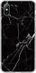 Wozinsky Wozinsky Marble żelowe etui pokrowiec marmur iPhone XS / iPhone X czarny uniwersalny 2