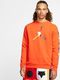 Jordan  Bluza męska Dna Fleece Crew pomarańczowa r. XXL (AV0044-820) 4