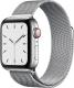 Smartwatch Apple Watch 5 GPS+Cellular 44mm Stainless Steel Srebrny  (MWWG2WB/A) 1