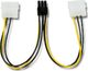 Qoltec Molex x2 - PCIe 6-pin, 0.15m, Czarny (50431) 1