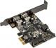 Kontroler SilverStone PCIe 2.0 x1 - 2x USB 3.0 + 20pin USB 3.0 (SST-EC04-E) 1