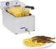 Royal Catering Profesjonalna frytownica do frytek ryb z kranem 3000W 17L Royal Catering RCEF 15E 3
