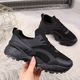 McKeylor Buty sportowe damskie wysoka podeszwa czarne McKeylor 39 1