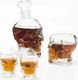 Tadar Szklanka Czaszka 300 ml do Whisky Drinków Prezent Haloween uniwersalny 3
