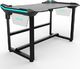 Biurko E-Blue EGT536BK Czarne 136.5 cmx80.3 cm 1