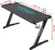 Biurko Ultradesk Space XXL Niebieskie 154 cmx61 cm 7