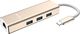 HUB USB Apacer 1x RJ-45  + 3x USB-A 3.1 Gen1 (APDH110C-1) 1