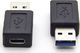 Adapter USB USB-C - USB Czarny 1