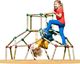 Lil`Monkey Drabinka dla dzieci Dome Climber 1