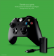 Pad Microsoft Xbox One Czarny + Play & Charge Kit (W2V-00007) 2