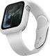 Uniq UNIQ etui Lino Apple Watch Series 5/4 44MM biały/dove white 1