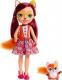 Mattel ENCHANTIMALS Felicity Fox 31cm + lisek Flick ( FRH51/FRH53) 2
