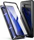 Dr. Fit Etui magnetyczne szklane Dr.Fit dwustronne do Huawei P30 Pro Czarne uniwersalny 1