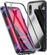Dr. Fit Etui magnetyczne szklane Dr.Fit dwustronne do Huawei P20 Pro Czarne uniwersalny 1