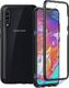 Dr. Fit Etui magnetyczne szklane Dr.Fit dwustronne do Galaxy A70/70S Czarne uniwersalny 1