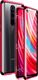 Dr. Fit Etui magnetyczne szklane Dr.Fit dwustronne do Redmi Note 8 Pro Czerwone uniwersalny 1