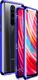 Dr. Fit Etui magnetyczne szklane Dr.Fit dwustronne do Redmi Note 8 Pro Niebieskie uniwersalny 1