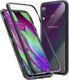 Dr. Fit Etui magnetyczne szklane Dr.Fit dwustronne do Samsung Galaxy A40 Czarne uniwersalny 1